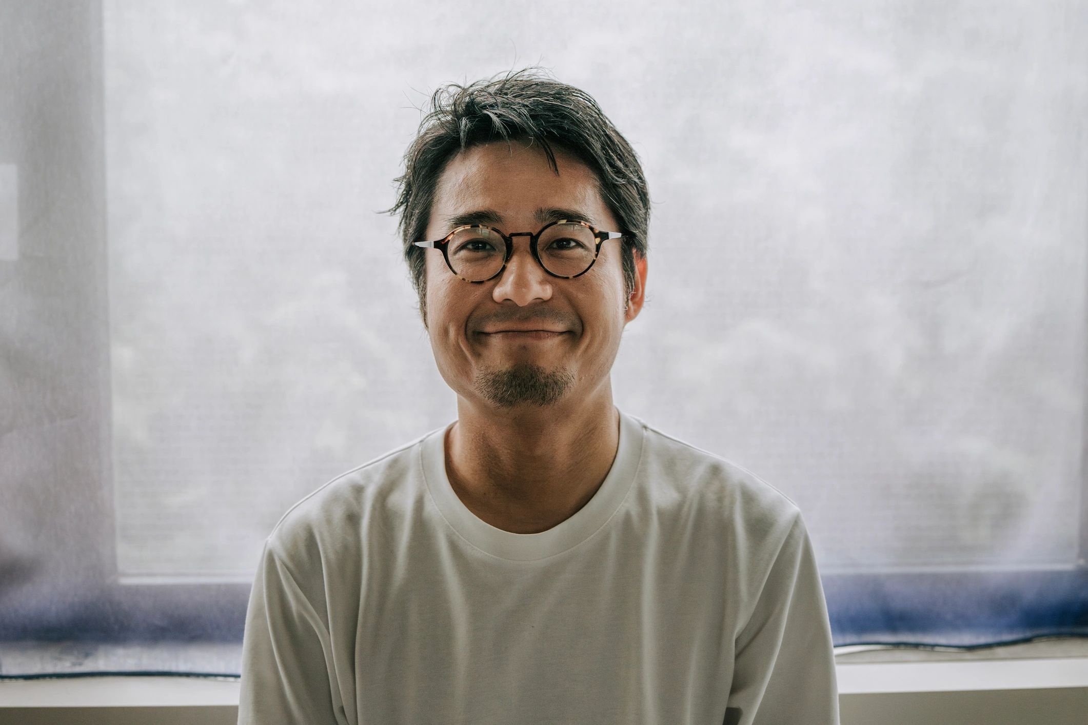 smiling man portrait
