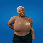 happy woman portrait